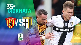 HIGHLIGHTS  Benevento vs Parma 22  SERIE BKT [upl. by Hopper]