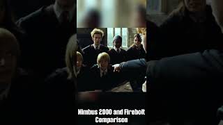 Nimbus 2000 and Firebolt in Harry Potter Quidditch Champions vs the movies shorts [upl. by Adnolor]