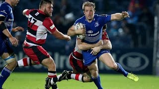 Leinster v Edinburgh Highlights – GUINNESS PRO12 201415 [upl. by Naasar]