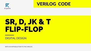 SR D JK and T Flip Flop Verilog Code  SR Flip Flop  JK Flip Flop  D Flip Flop  T Flip Flop [upl. by Cressler]