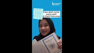 Cara Ubah Nama Salah di Kartu Keluarga [upl. by Tilagram450]