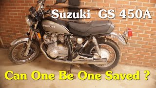 Very Rare 1980s Suzuki GS450A Automatic Motorcycles Will it run Pt2 Can they be saved suzukigs [upl. by Braca803]