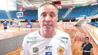 SÃO JOSÉ BASKETBALL ENFRENTA O PAULISTANO HOJE NA FARMA CONDE ARENA corteshde [upl. by Starlin]