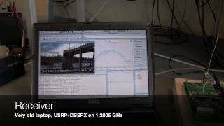 DVB with GNU Radio and Gstreamer  Webcam [upl. by Cheadle]