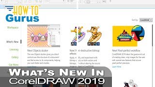 See Whats New in Corel 2019  CorelDRAW 2019 New Features Objects Docker [upl. by Ahser530]