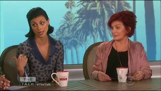 Morena Baccarin no quotThe Talk quot 180518 [upl. by Suivatna]