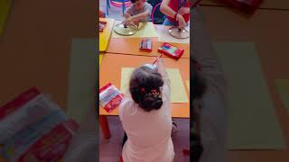 Dersimiz çember ve daire😎 kindergarten funny okuloncesi montessorietkinlikleri atividadefisica [upl. by Znerol766]