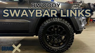 BWoody Jeep Grand Cherokee WK2 Sway Bar Links [upl. by Blanc]