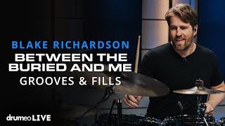 Between The Buried And Me Grooves amp Fills  Blake Richardson [upl. by Itch]