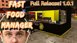 Hotdogs Bring Big Money  Full Release 101  Fast Food Manager 16 [upl. by Monia]