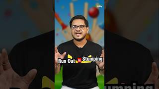 Stumping vs Run out explained  Difference between stumping and runout cricket mcc icc [upl. by Garnett]