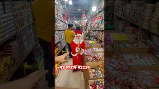 Christmas decoration items wholesale market  bells santa dress gifts tensils stickers etc 🎅 [upl. by Tumer274]