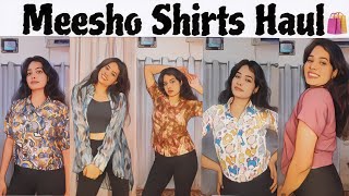 Meesho Shirt haul 🌷 meesho shirt 👕  meesho shirt haul women ♥️ shirts meesohaul viral [upl. by Enyak]