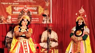 Yakshagana performance quotKrishna Leele amp Kamsa Vadhequot on 18102023 in SRRBG Sabha Kengeri [upl. by Clardy]