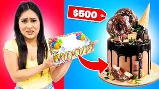 TURNING a 20 GROCERY Store CAKE into a 500 CAKE [upl. by Yv]