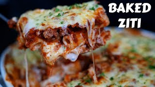 You Havent Had Baked Ziti Until You Try This  Delicious Baked Ziti Recipe [upl. by Fabian]