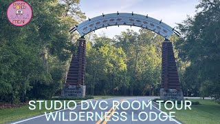 Wilderness Lodge DVC Studio Room Tour  Copper Creek [upl. by Edee]