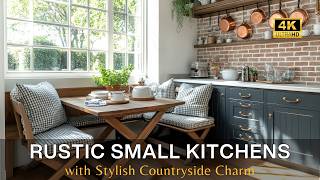 The Essentials of Rustic Small Kitchens Maximizing Space with Stylish Countryside Charm [upl. by Alic]