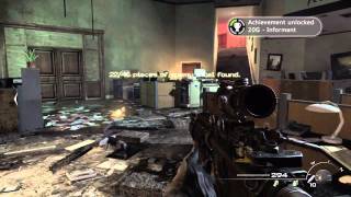 Modern Warfare 3  All 46 Intel Locations [upl. by Auqenet]