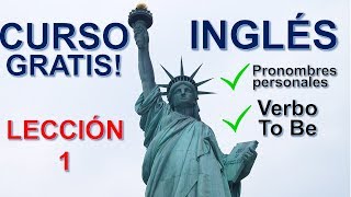 EL MEJOR CURSO DE INGLES GRATIS  Lección 1 [upl. by Brackely278]