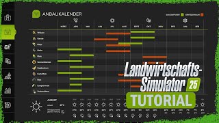 LS25🚜Ingame Menü Jahreszeiten Kalender uvm 03🔥Tutorial [upl. by Oimetra]