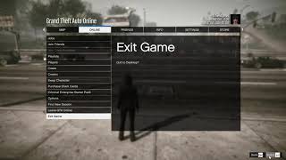 How to exit from GTA V Online [upl. by Datha]