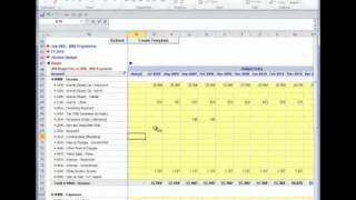 Automate Budget Analysis Reports in Excel with Live MYOB Data  BudgetLink for MYOB [upl. by Thrift401]