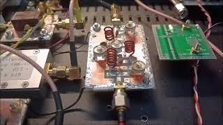 Testing SDR TX Lime with VHF and UHF Filters [upl. by Tecil]