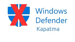 WİNDOWS DEFENDER KAPATMA WİNDOWS 10  11 [upl. by Channa]