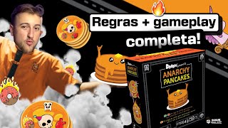 DOBBLE ANARCHY PANCAKES  Regras e gameplay completa [upl. by Kingsly]