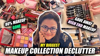 Decluttering My Entire Makeup Collection  Gave Away Products Worth More Than A Lakh [upl. by Ricky960]