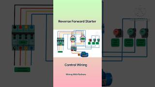 Reverse Forward Starter Control Wiring wiringdiagram shorts controlwiring viralshorts starter [upl. by Christen927]