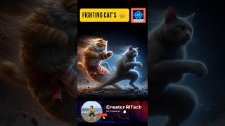 cat fighting catlover edit shorts [upl. by Ulane]