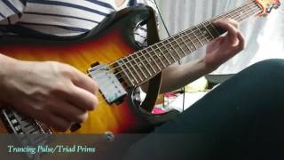 Trancing PulseTriad Primus Guitar solo cover [upl. by Enitsirt]