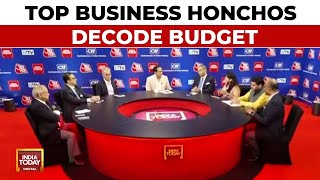 Budget 202425 Top Business Honchos Decode Budget  How Good Is Budget 2024  India Today [upl. by Atiram]