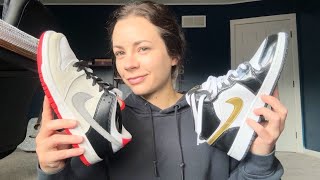 ASMR • Shoe Collection Whispering Tapping Scratching [upl. by Anhoj232]