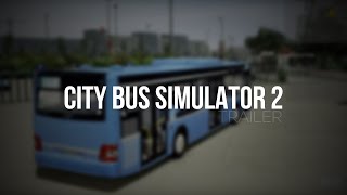 City Bus Simulator München  Trailer EN [upl. by Anahgem83]