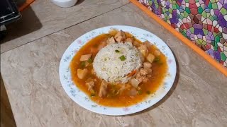 chicken Manchurian soup and vegetables fried ricetasty and deliciousFaiz cooking [upl. by Madancy]