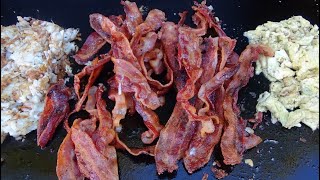 Breakfast on the Blackstone Griddle [upl. by Ebanreb]