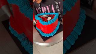 Torta de spiderman personalizada 🕸️🫶🏼 pasteleriaartesanal [upl. by Eelidnarb]