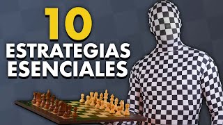 10 ESTRATEGIAS para GANAR en AJEDREZ 🔥 [upl. by Rebmetpes299]