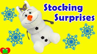 Frozen Olaf Stocking Stuffer Surprises [upl. by Nylareg]