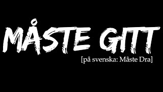 MÅSTE GITT Teaser quotSignalerquot [upl. by Jorie]