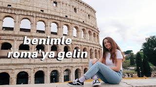 ROMAda 4 günlük tatilimiz  VLOG 🇮🇹 [upl. by Witha590]