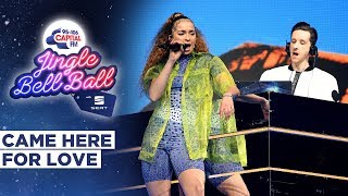 Sigala  Came Here For Love feat Elle Eyre Live at Capitals Jingle Bell Ball 2019  Capital [upl. by Wahs220]