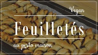 RECETTE  Feuilletés au pesto maison [upl. by Draude927]