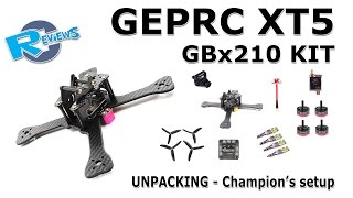 x210 GEPRCTX5 KIT version Unpacking  Emax RS2205 flite test [upl. by Ayahsal51]