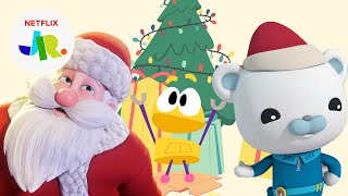 quotChristmas Time Againquot Holiday Sing Along Song for Kids 🎄 Netflix Jr [upl. by Acinoev]