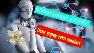 Yapay zeka Coinleri yapay zeka altcoin sepetim Boğa sezonunda patlama yapacak sepet bitcoin eth [upl. by Naeruat37]