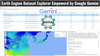 Introducing the Earth Engine Dataset Explorer Empowered by Google Gemini [upl. by Enimsay919]